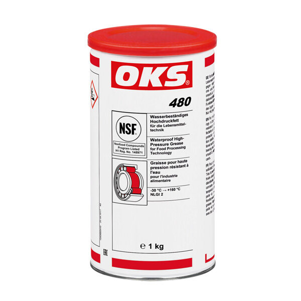 --OKS 480 – 用于食品技术领域的防水高压润滑脂